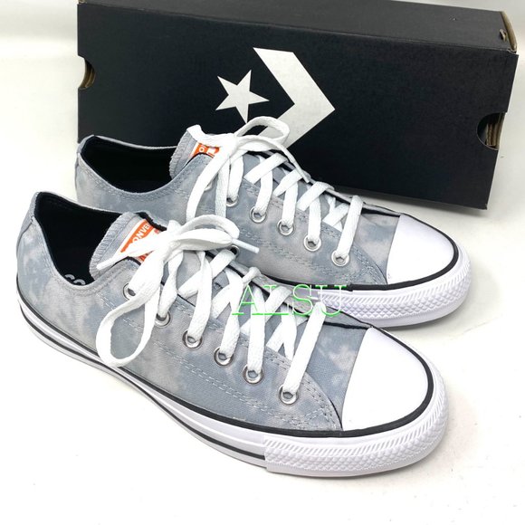 🌸Sale🌸 Converse Chuck Taylor All Star Canvas Low Grey Women's Size 7.5 167522C - Picture 7 of 10